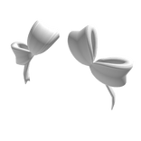 White Iconic Fancy Bows