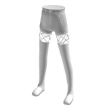 ✅ White jeans short emo goth jenna halloween denim