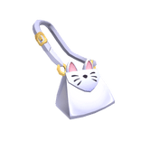 White Kitty Kat Purse