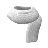White Knit Scarf (3.0)