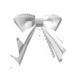 White Lace Back Ribbon