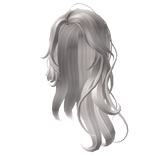 White Long Natural Wavy Hair