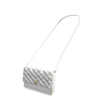 White Luxury Diamond Pattern Purse (3.0)