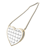 White Luxury Heart Purse (1.0)