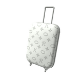White Luxury Suitcase