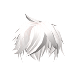 White Messy Hairstyle 2.0