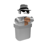 White Mustache Pocket Pal