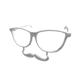 White Mustache Shades