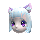 White Neko Anime Mask