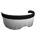 White Neon Visor