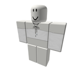 White Off-Shoulder cropped top with choker