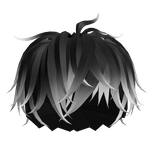 White Ombre Sleepy Hair