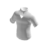 White Opened Up Shirt