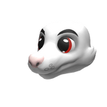 White Opossum Head