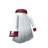 White Pirate Captain's Cloak