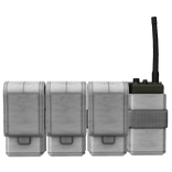 White Pouches W/ Radio