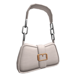 White Preppy Shoulder Bag