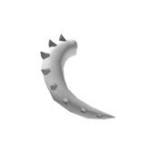 White Scalie Dragon Tail