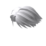 White Short Parted Hair