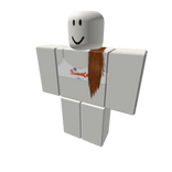 White Sicko Pain Tank Top w Brown Ext