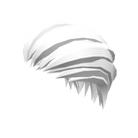 White Slicked back hair