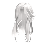 White Soft Wave Hairstyle