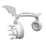 White Spikey Batphones