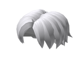 White Spiky Middle Part