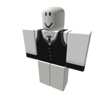 White Suit w Black Vest