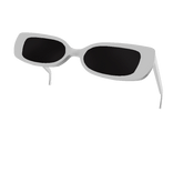 White Raised Sunglasses