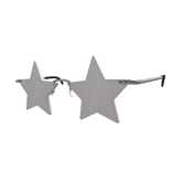 White Super Star Glasses