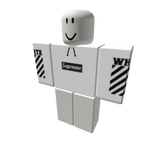 White Supreme x Off White Hoodie