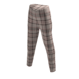 White Tartan Pants