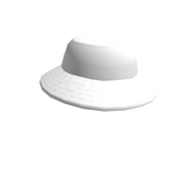 White Trendy Hat