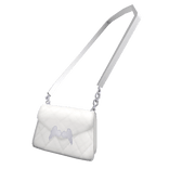 White Tufted Crossbody Purse (3.0)