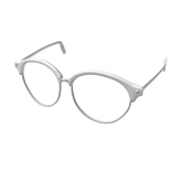 White Vintage Glasses