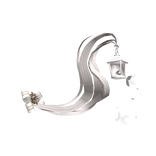 White Winter Butterfly Lamp Tale