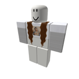 whitecrop w striped sleves and brown ext