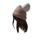 Winter Pom-Poms Brunette