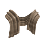 Winter Shawl Beige Plaid 3.0