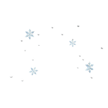 Winter Snow Confetti