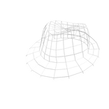 Wireframe Fedora