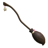 Witch Wizard Broom Pink
