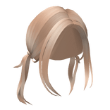 Y2K Aesthetic Pigtails Blonde