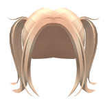 Y2K Aesthetic Pigtails Blonde