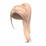 Y2k Aesthetic  Ponytail (Blonde)