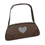 y2k angel mini shoulder bag (Brown)