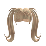 y2k Anime Doll Pigtails in Blonde