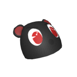 Y2K Black Bear Beanie