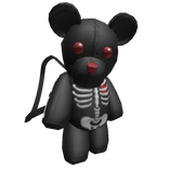 Y2K Black Skeleton Teddy Bear [1.0]